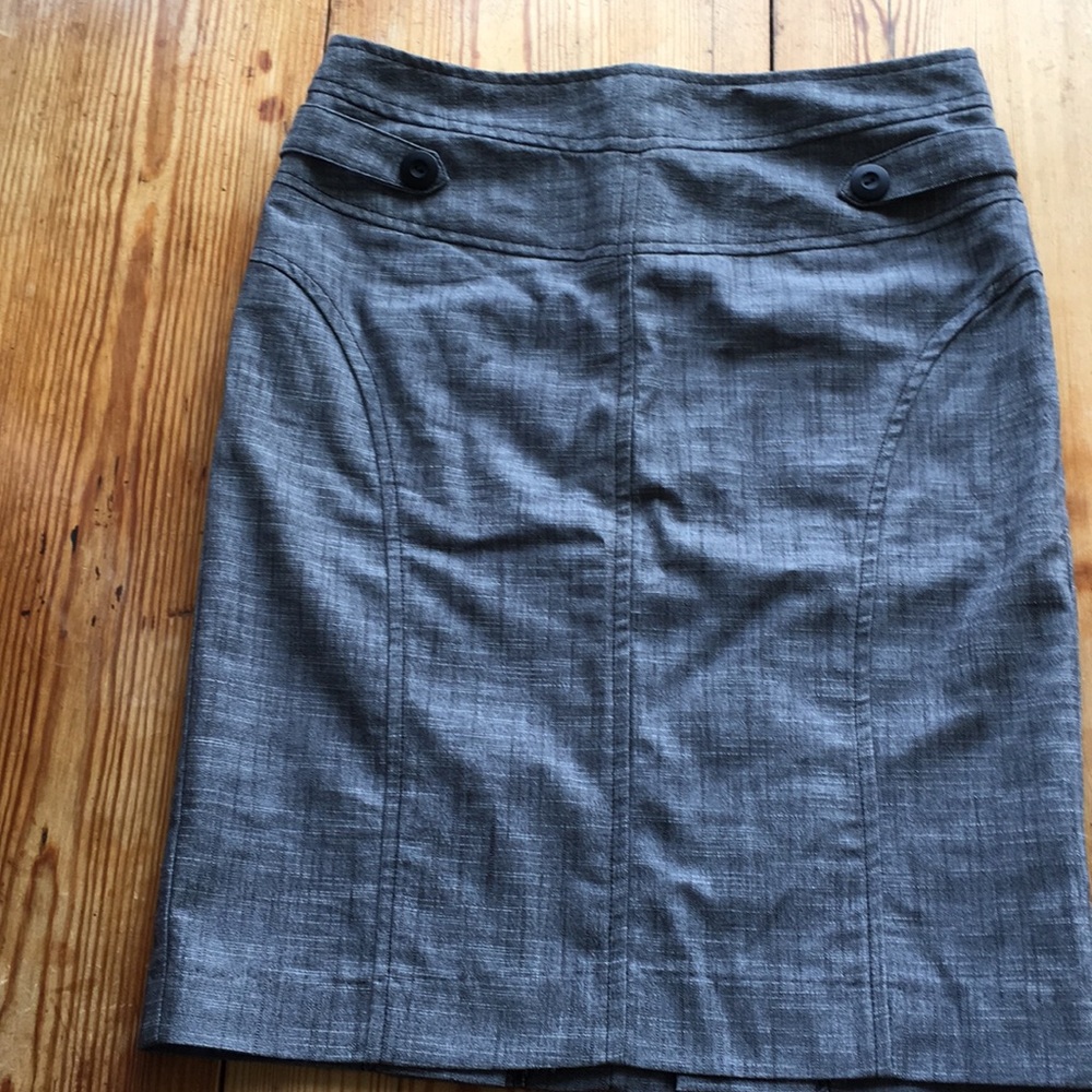 BCX grey pencil skirt